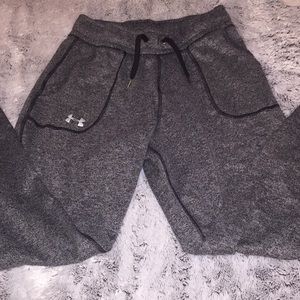 Grey under armour joggers